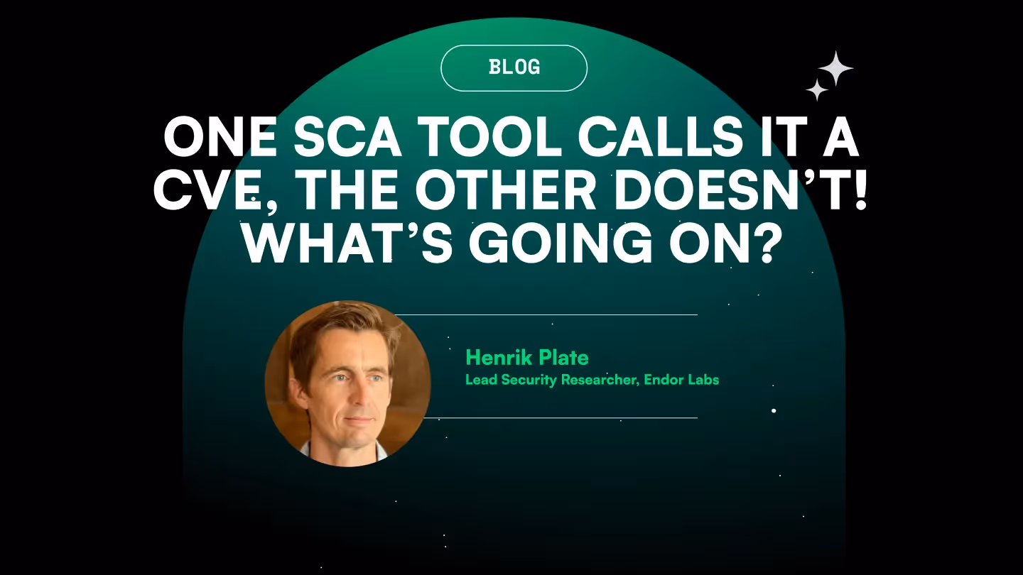 Why SCA tools can't agree if something is a CVE