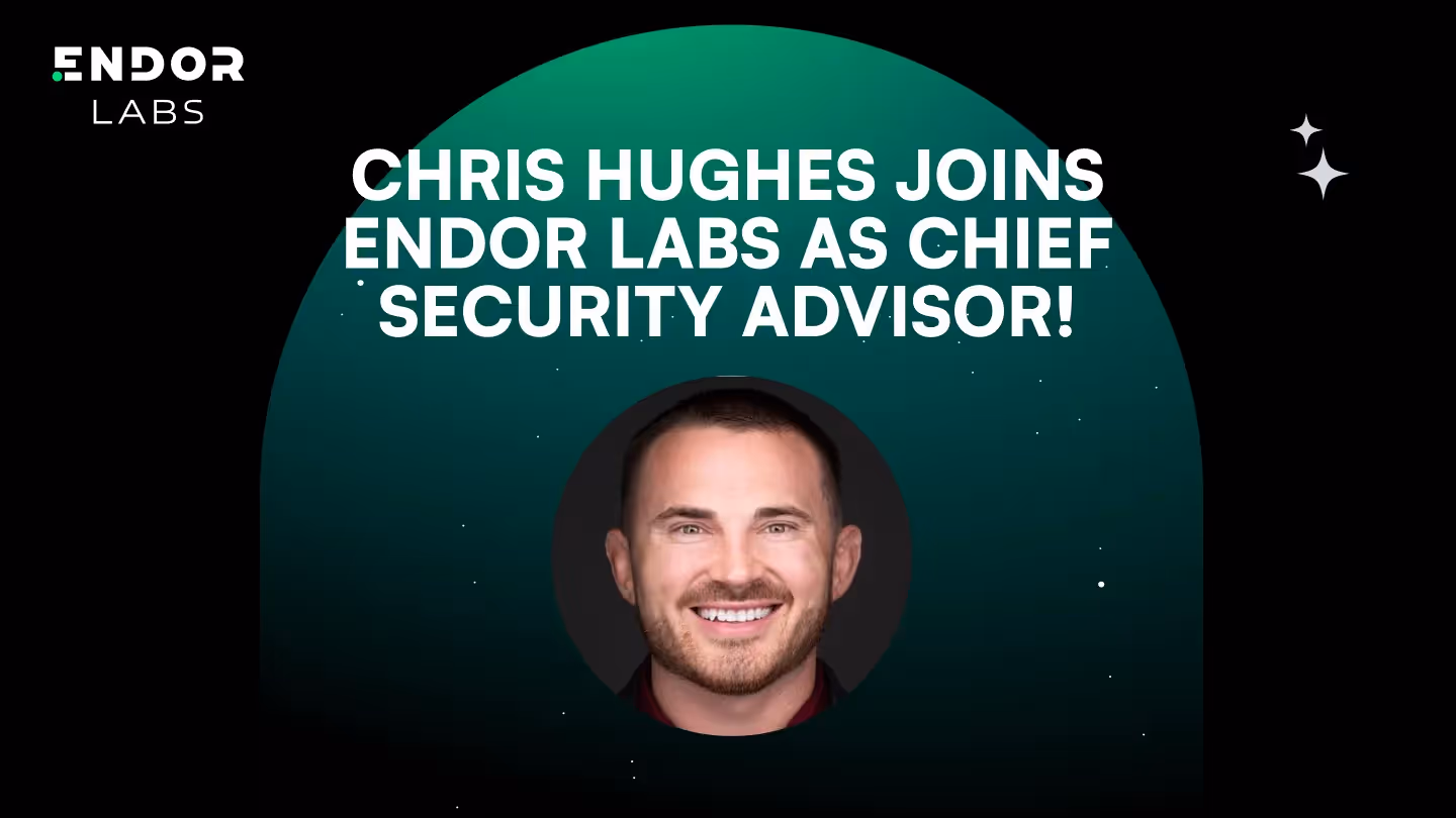 Chris Hughes Joins Endor Labs as Chief Security Advisor