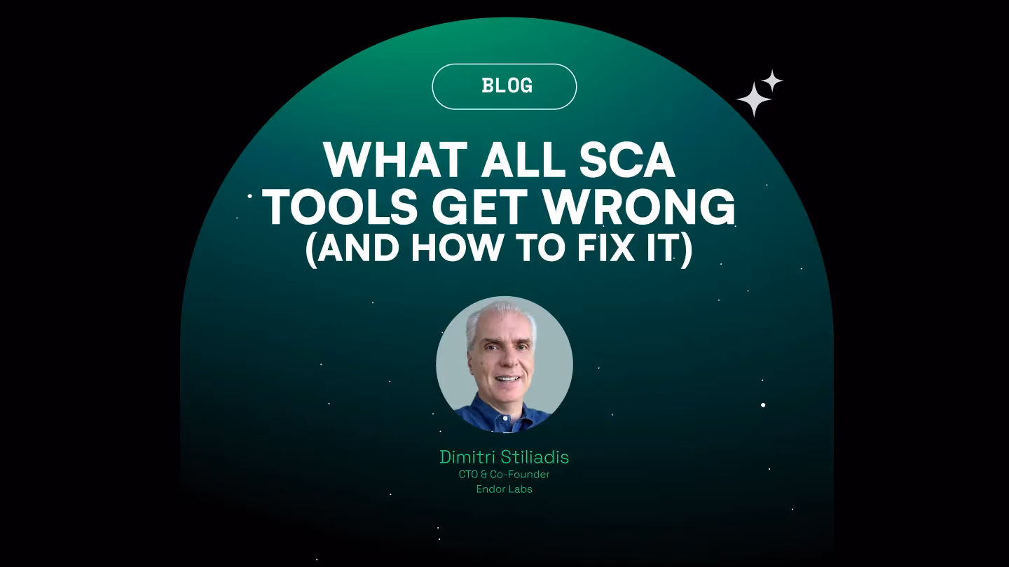 Why Your SCA is Always Wrong
