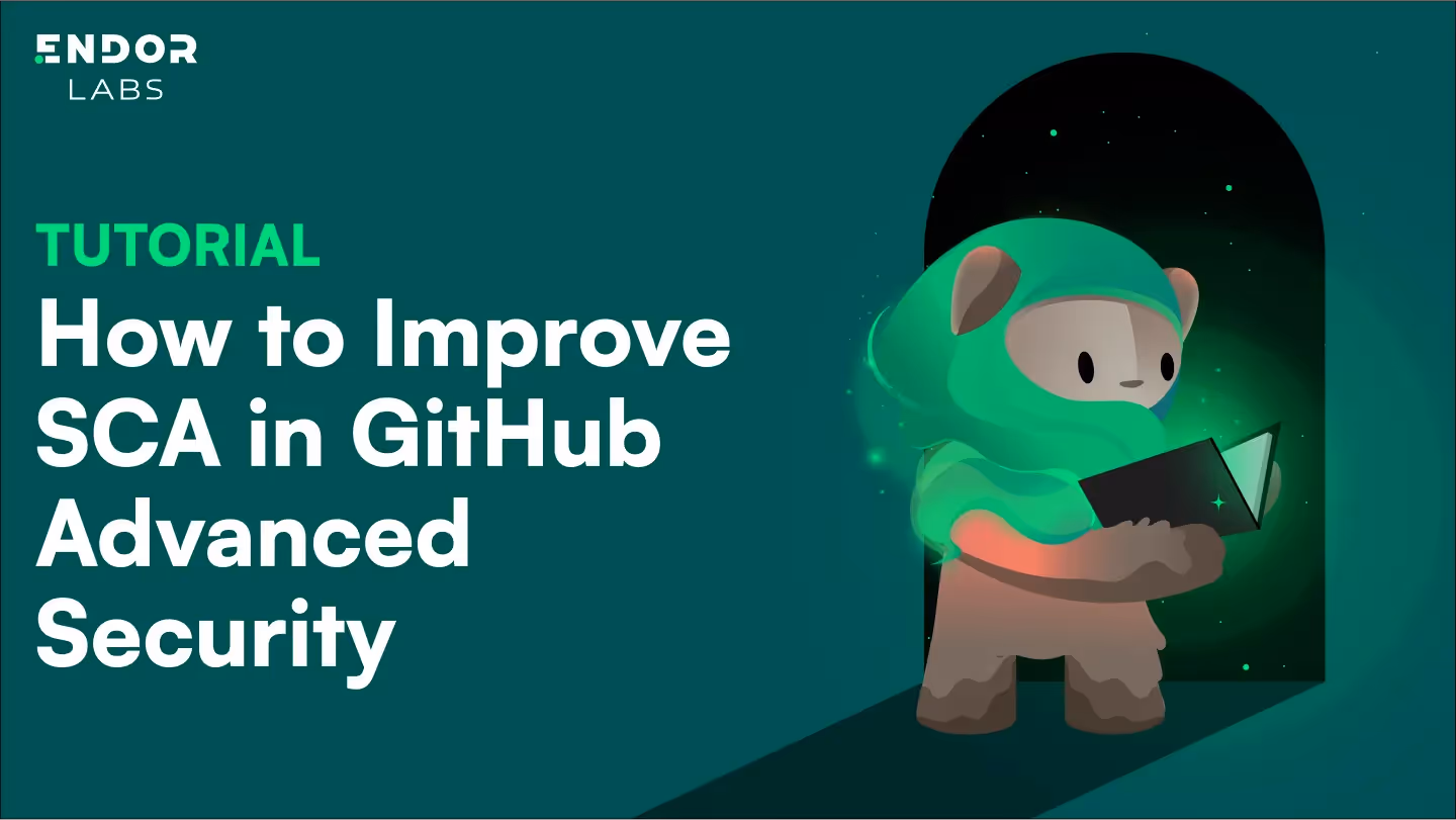 How to Improve SCA in GitHub Advanced Security