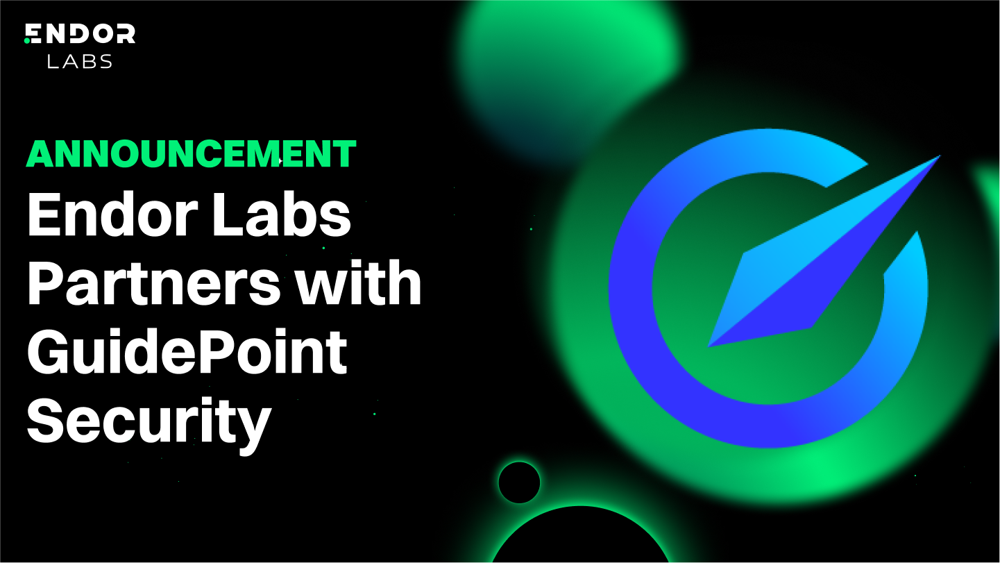 Endor Labs Partners with GuidePoint Security to Secure The Software Supply Chain