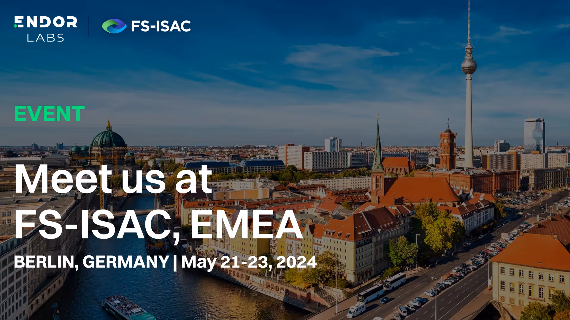 Meet Endor Labs at FS-ISAC EMEA 