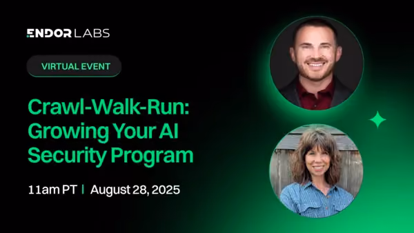 Crawl-Walk-Run: Growing Your AI Security Program