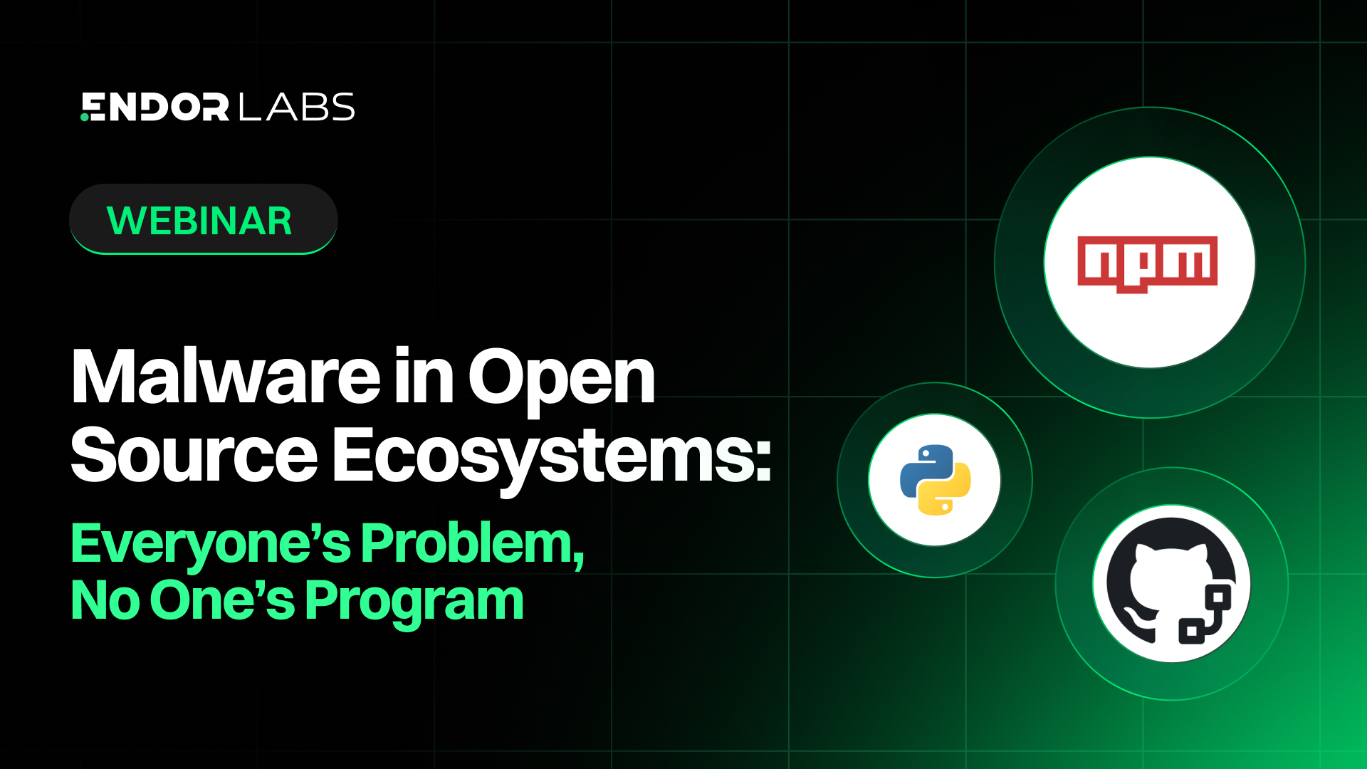 Malware in Open Source Ecosystems: Everyone’s Problem, No One’s Program