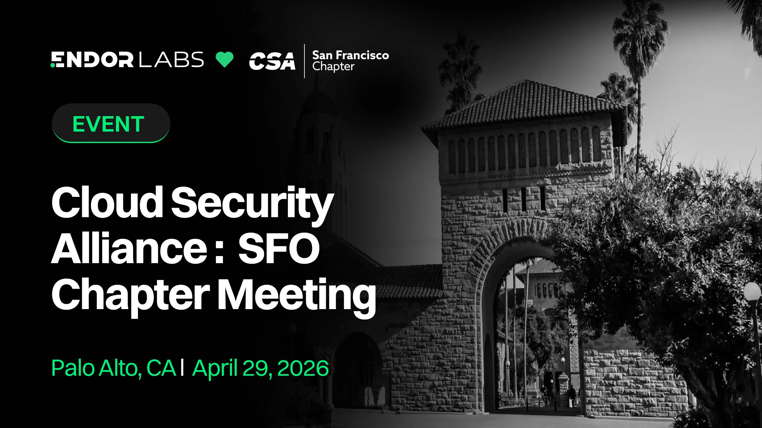 Cloud Security Alliance - SFO Chapter Meeting