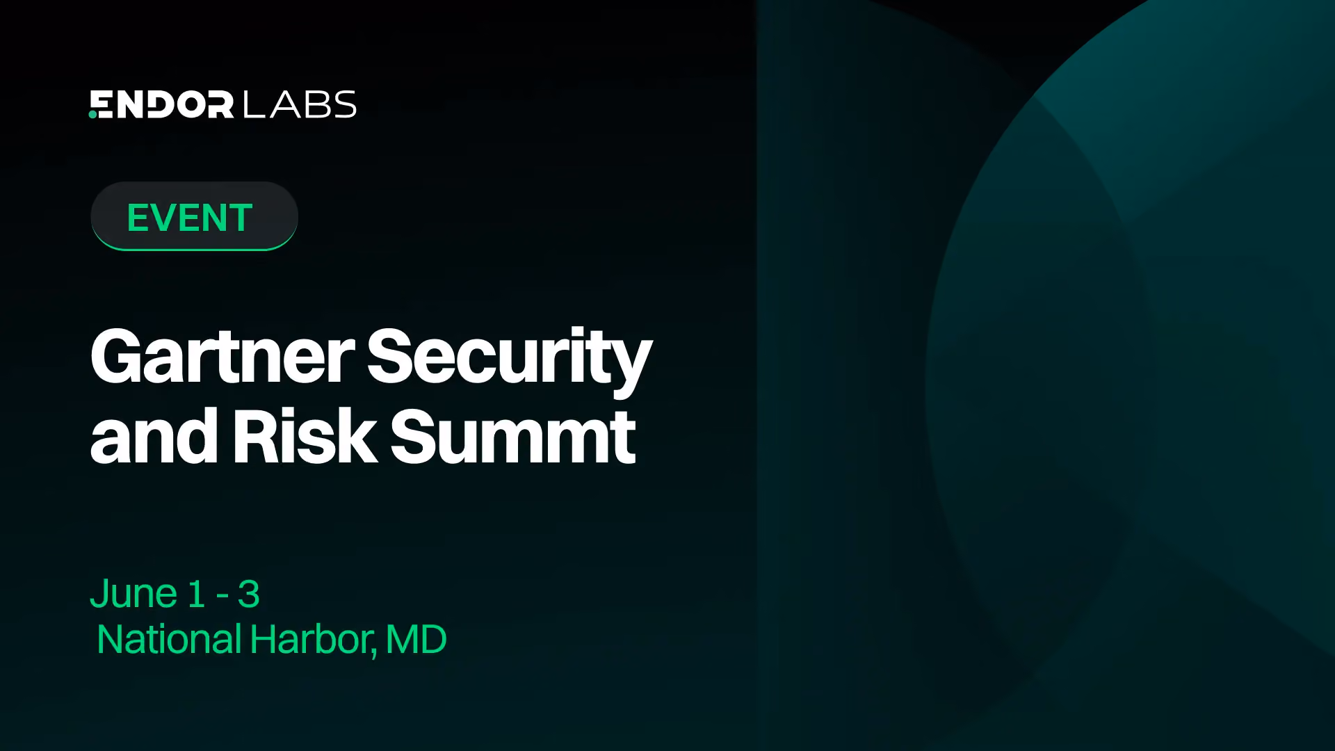 Gartner Security and Risk Summit