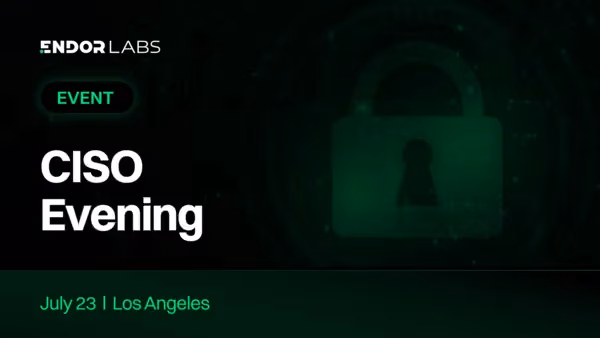 CISO Evening Gathering Los Angeles