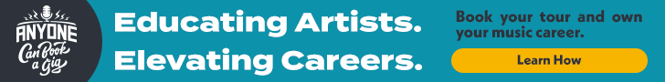 Anyone Can Book a Gig | Book your tour and own your music career | Learn More