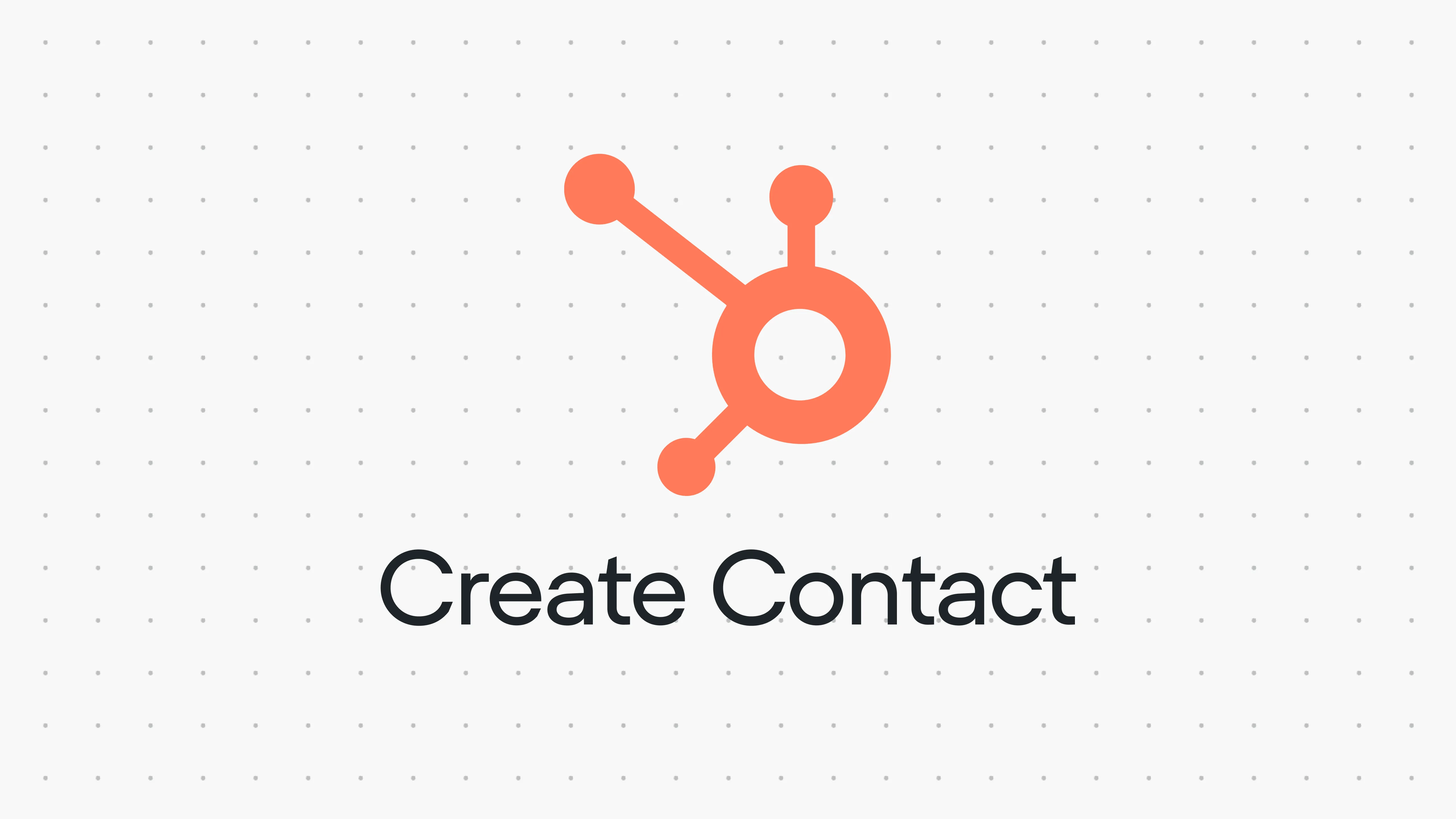 HubSpot Create Contact