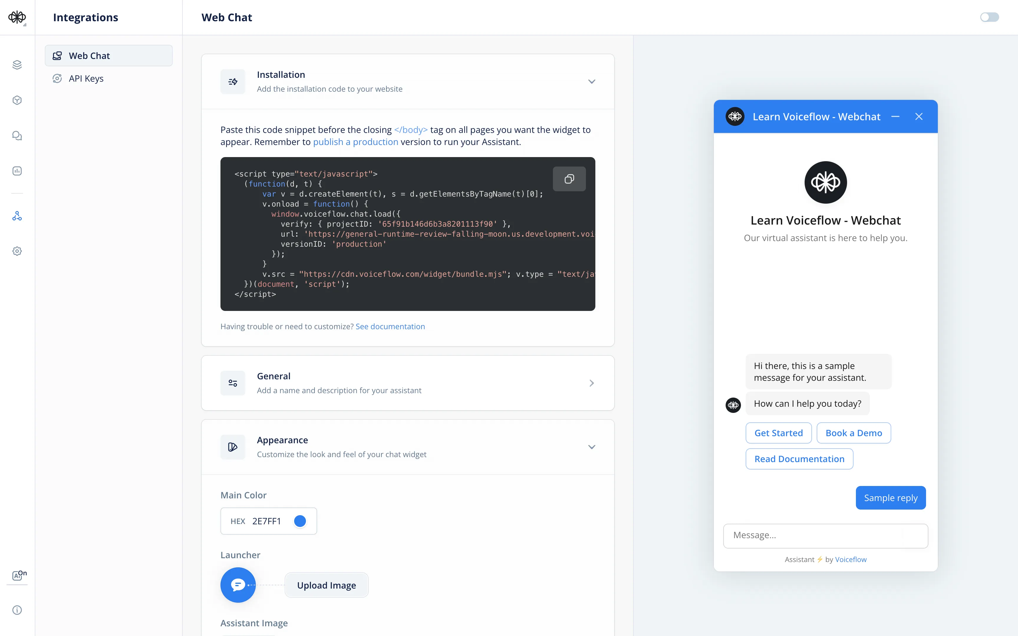 web-chat-voiceflow