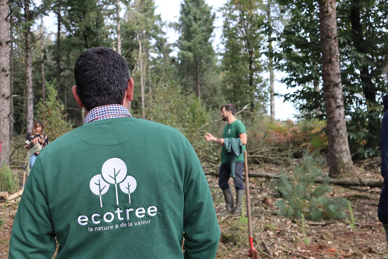 Visite en foret d'ecotree