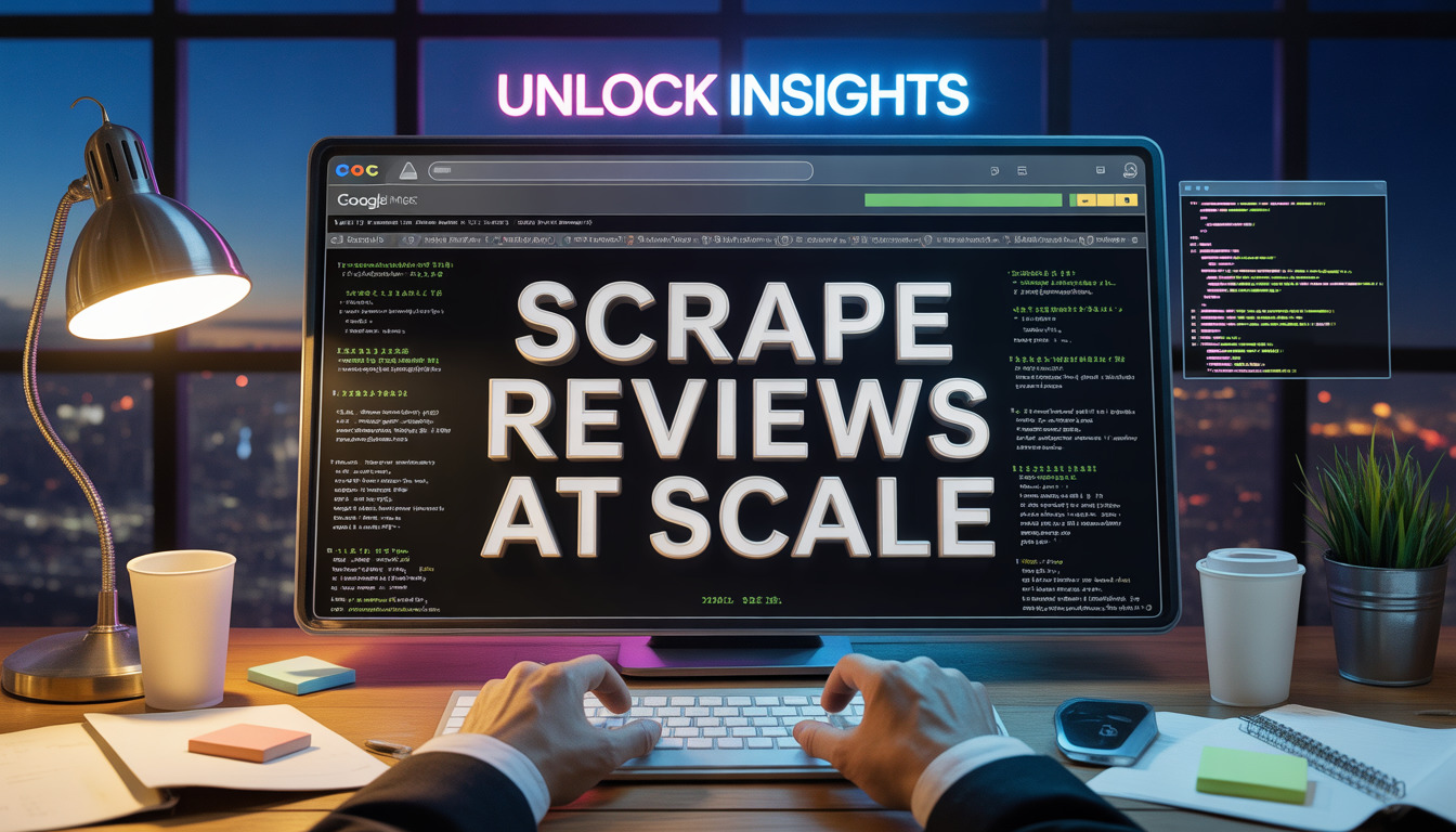 How to Scrape Google Maps Reviews at Scale