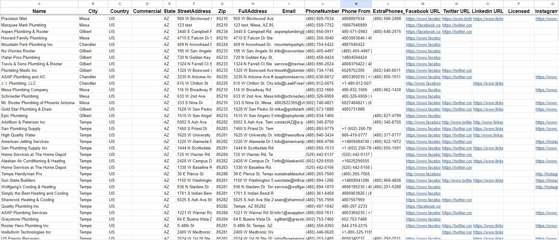 What Data You Can Extract from Yellow Pages