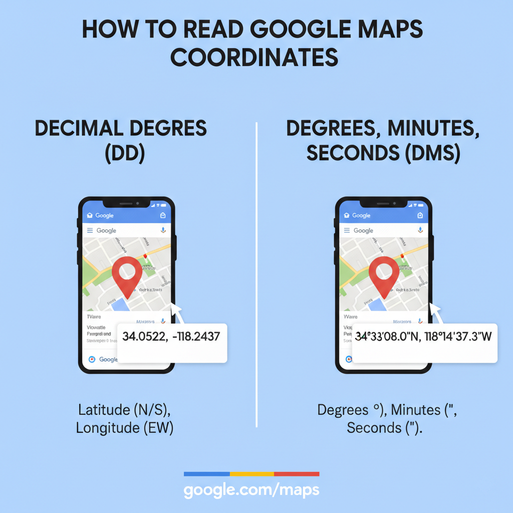 How to Read Google Maps Coordinates