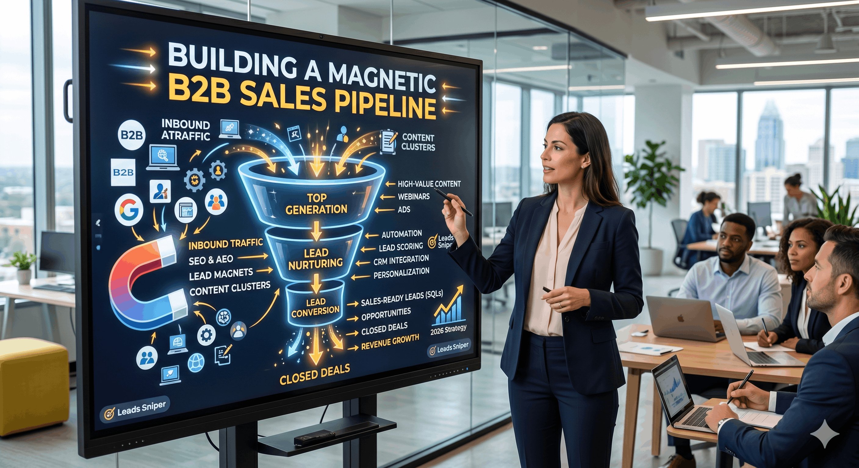 Inbound Strategies: Building a Magnetic B2B Sales Pipeline