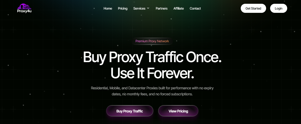 proxy4u web scraping