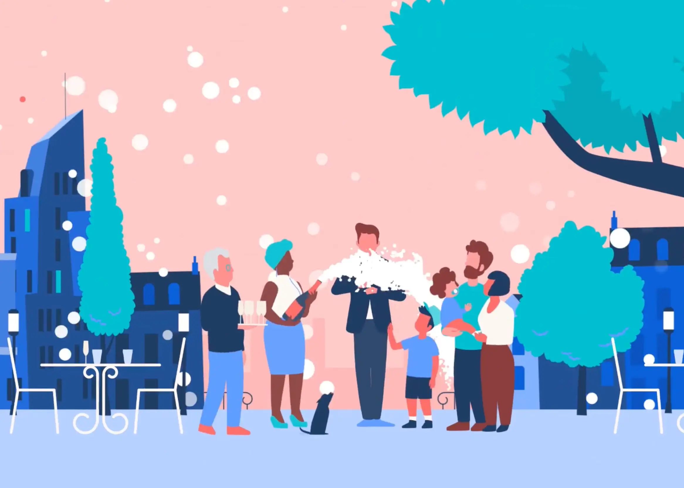 Illustrations de la phase de concept et script