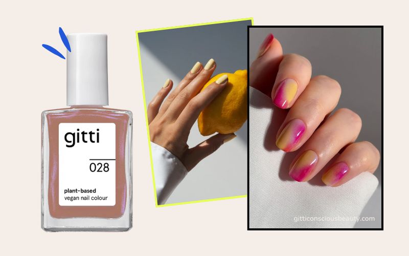 Gitti nail polish as a minimalist design object