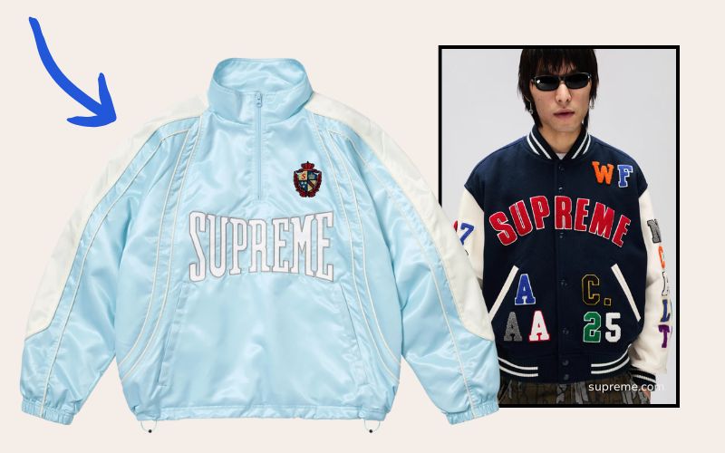 Supreme branding with limited edition products
