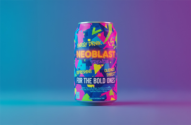 Example of ineffective branding without a clear visual identity