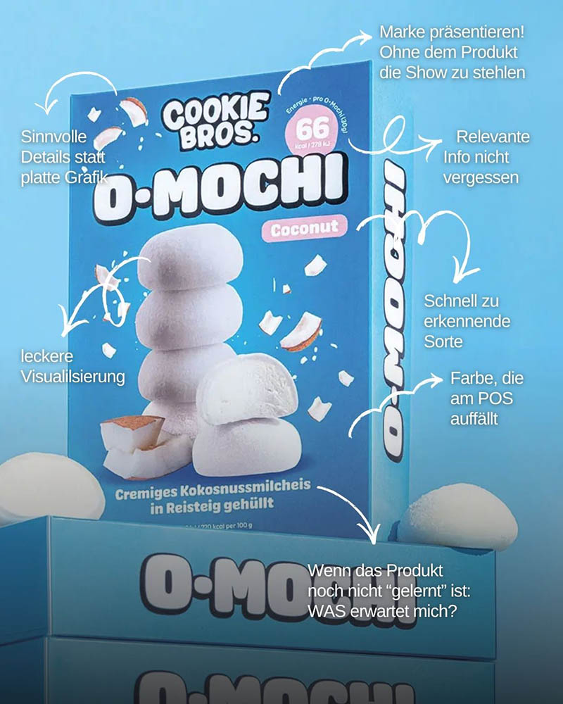 Cookie Bros Verpackungsdesign mit starker visueller Identität