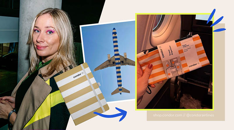 Condor Branding: Wie Streifen zum Markencode wurden