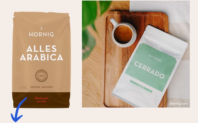 Example of high-quality brand perception and visual identity