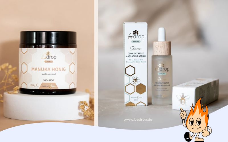 Bedrop Packaging Design and Product Presentation in Retail