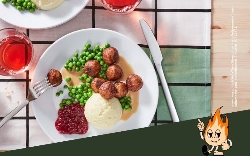 Köttbullar im IKEA-Restaurant