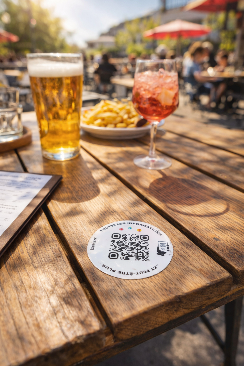 Supports QR Code Basilyk pour restaurants