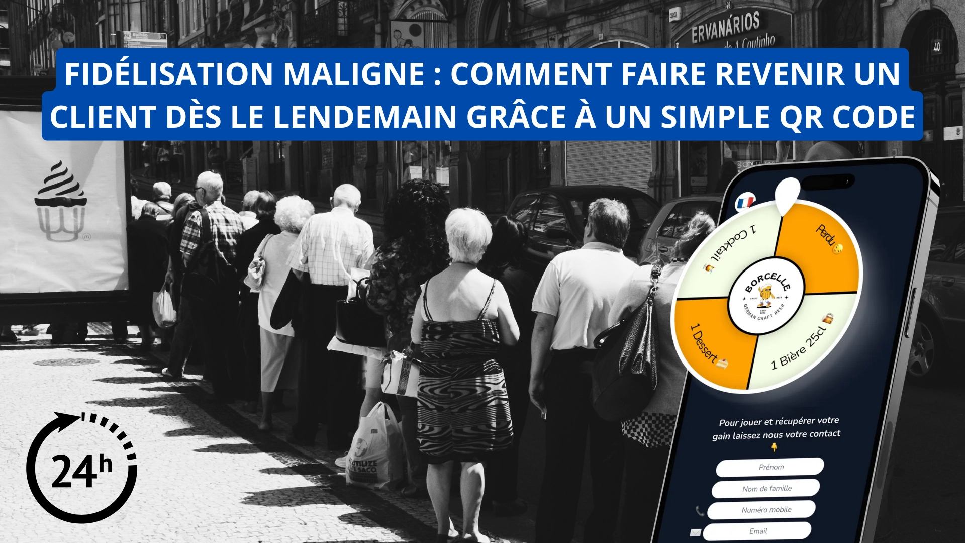 Fidélisation maligne : comment faire revenir un client dès le lendemain grâce à un simple QR Code