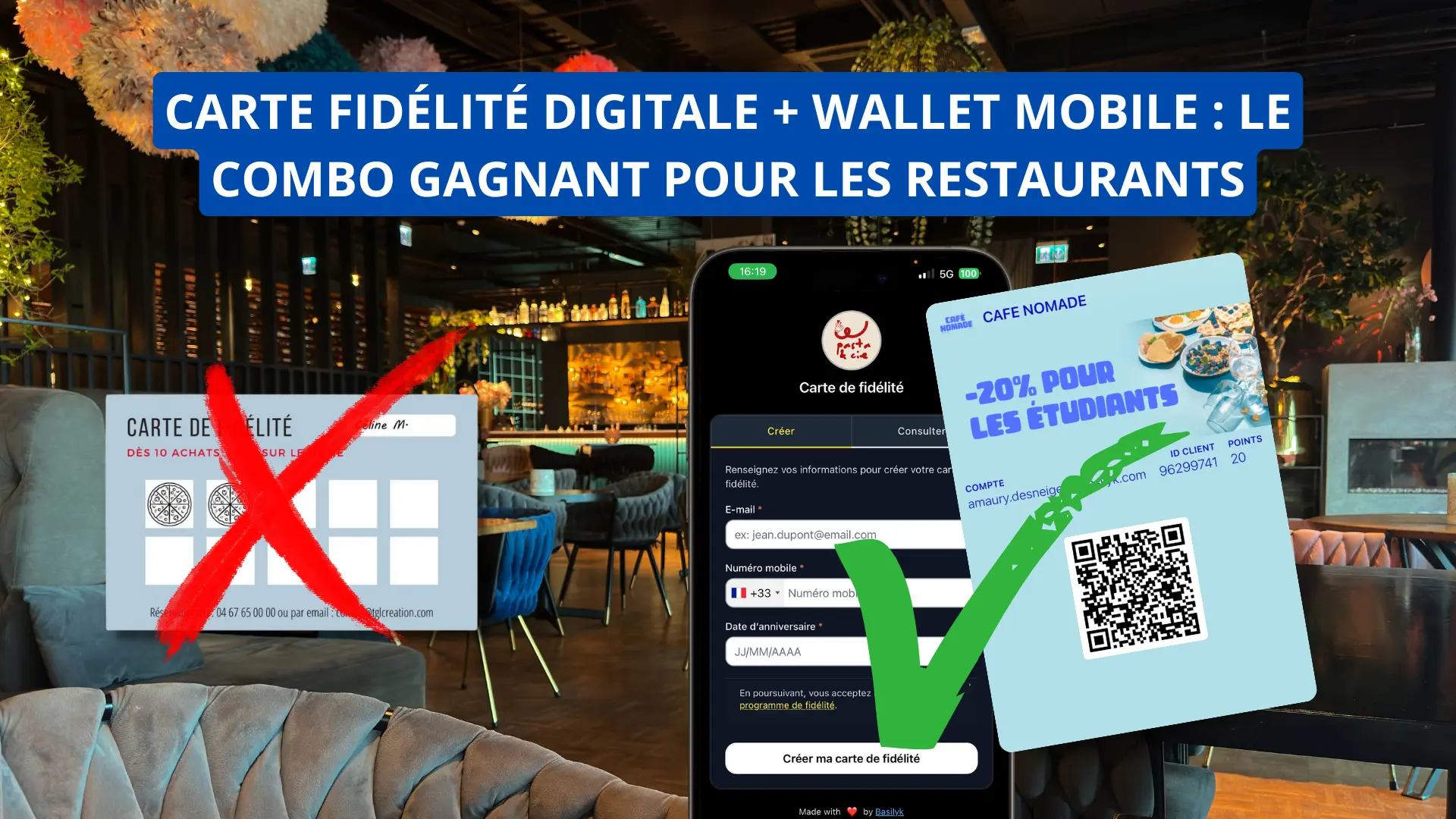 Carte fidélité digitale + wallet mobile : le combo gagnant pour les restaurants