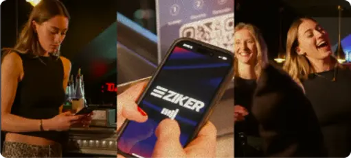 ZIKER : un jukebox connecté en action dans un bar lors d'une soirée