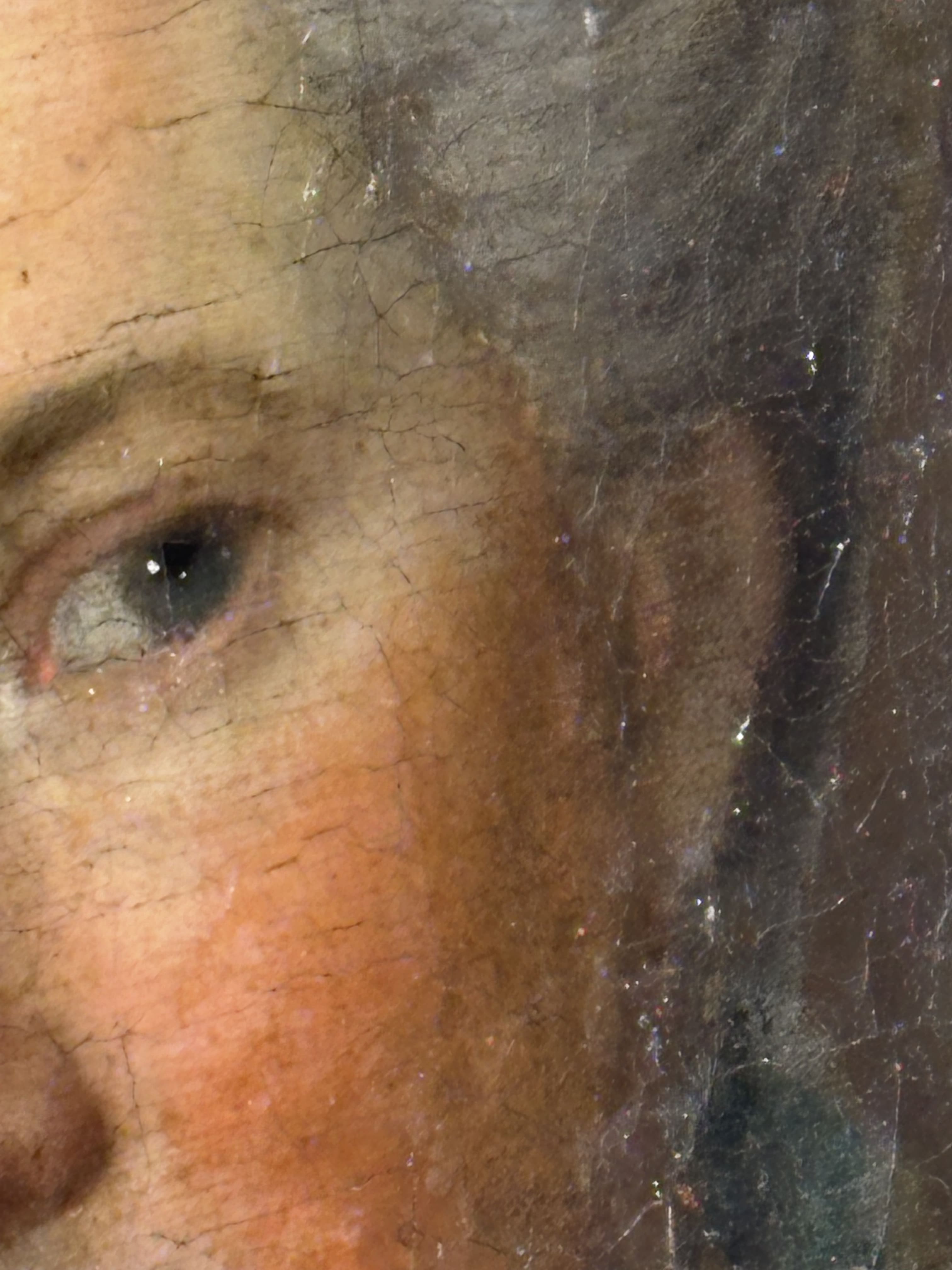 Portrait de femme à la parure de bijoux, Ecole allemande probable, XVIIIe siècle