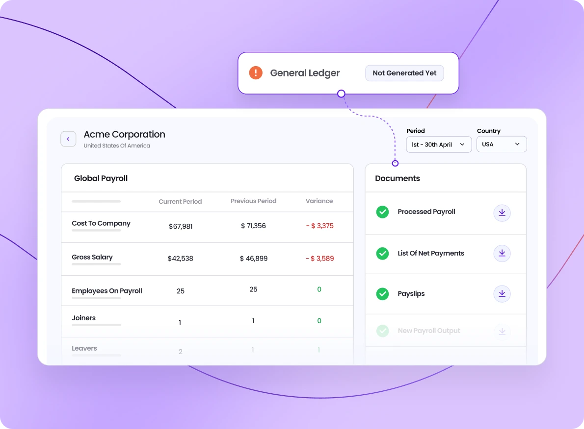 Product shot of playroll's payroll and reporting software
