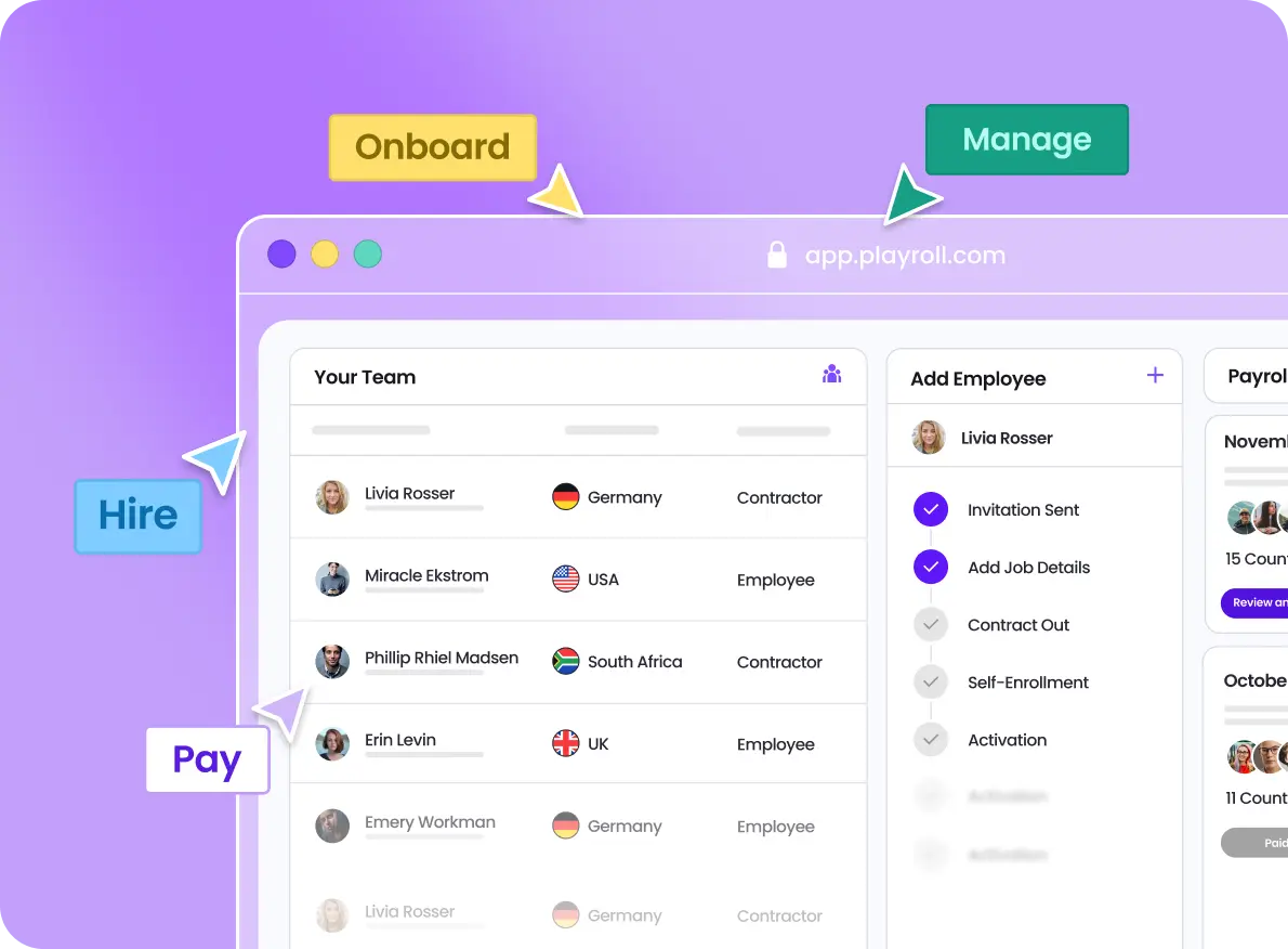 Product shot of playroll's payroll and reporting software