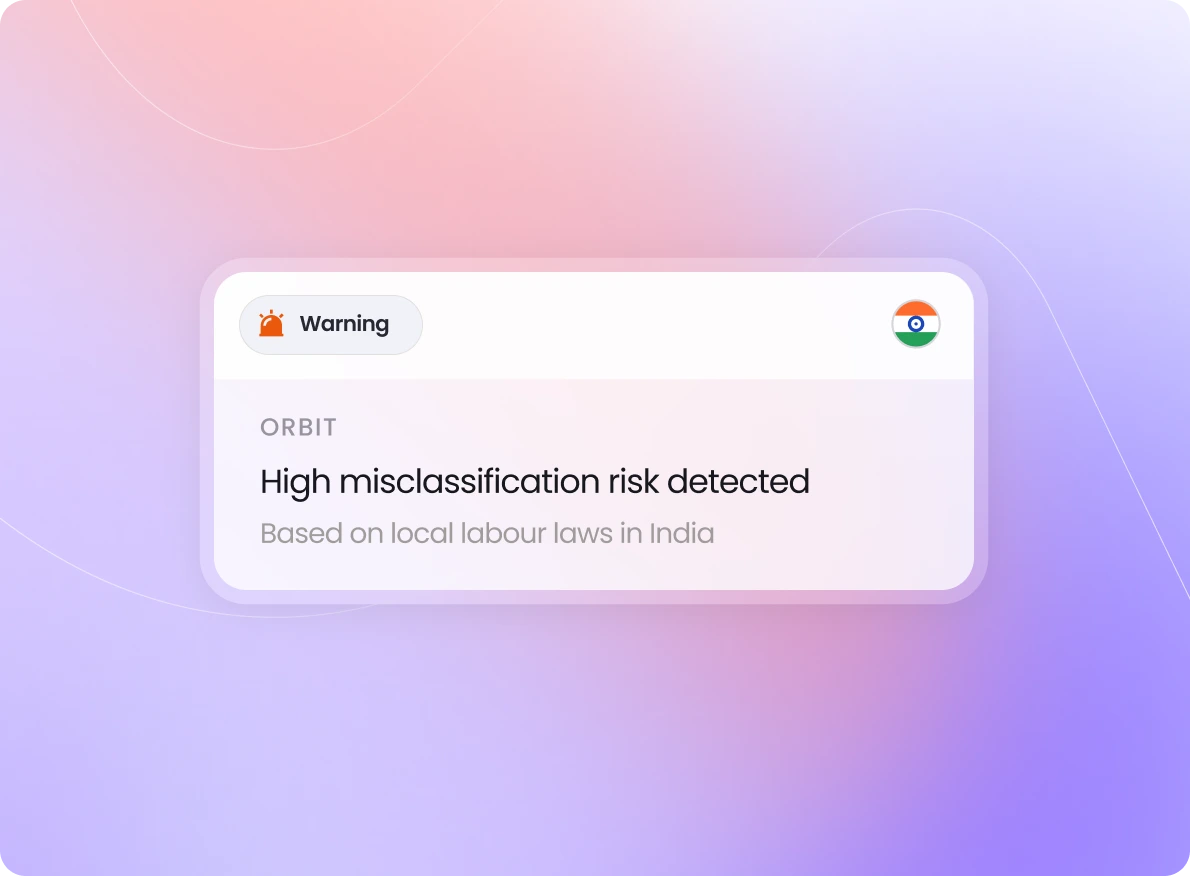 Playroll's worker classification agent