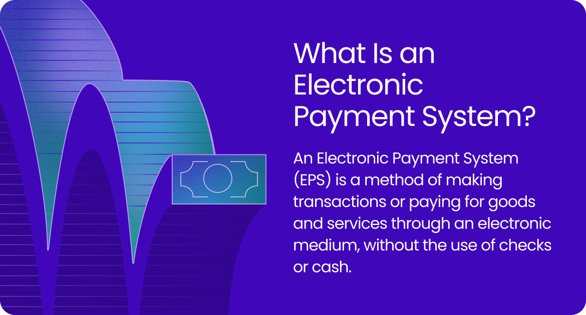 An Electronic Payment System is a method of making transactions or paying for goods and services through an electronic medium.