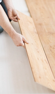 wooden flooring istallation