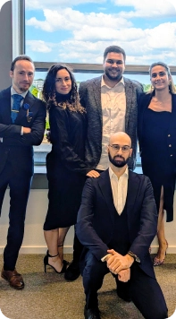 Employees at exalate group