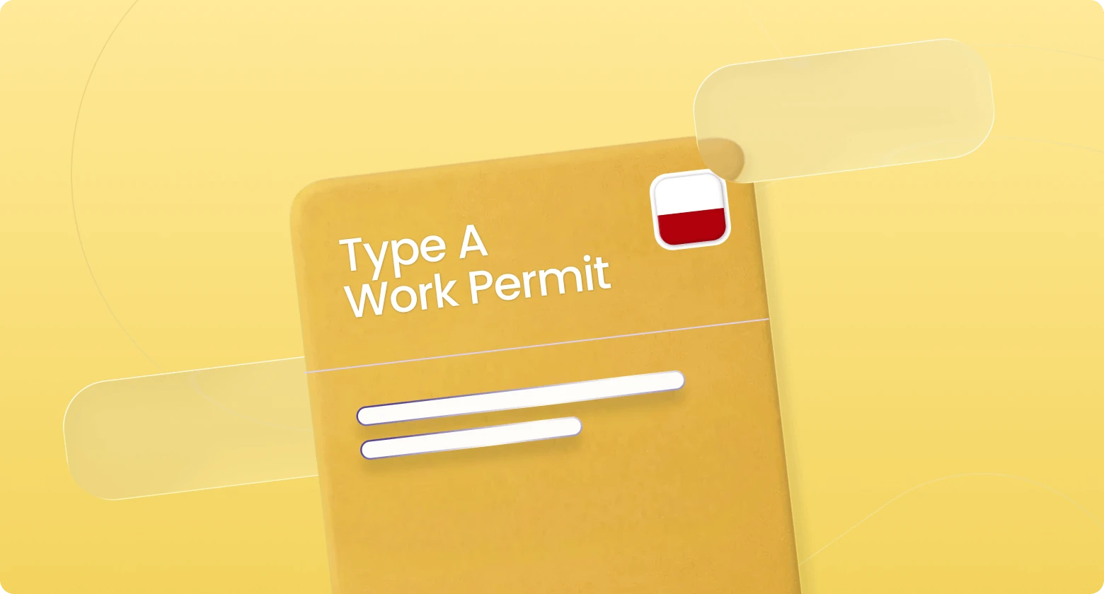 Graphic showing the Type A Work Permit for Employers