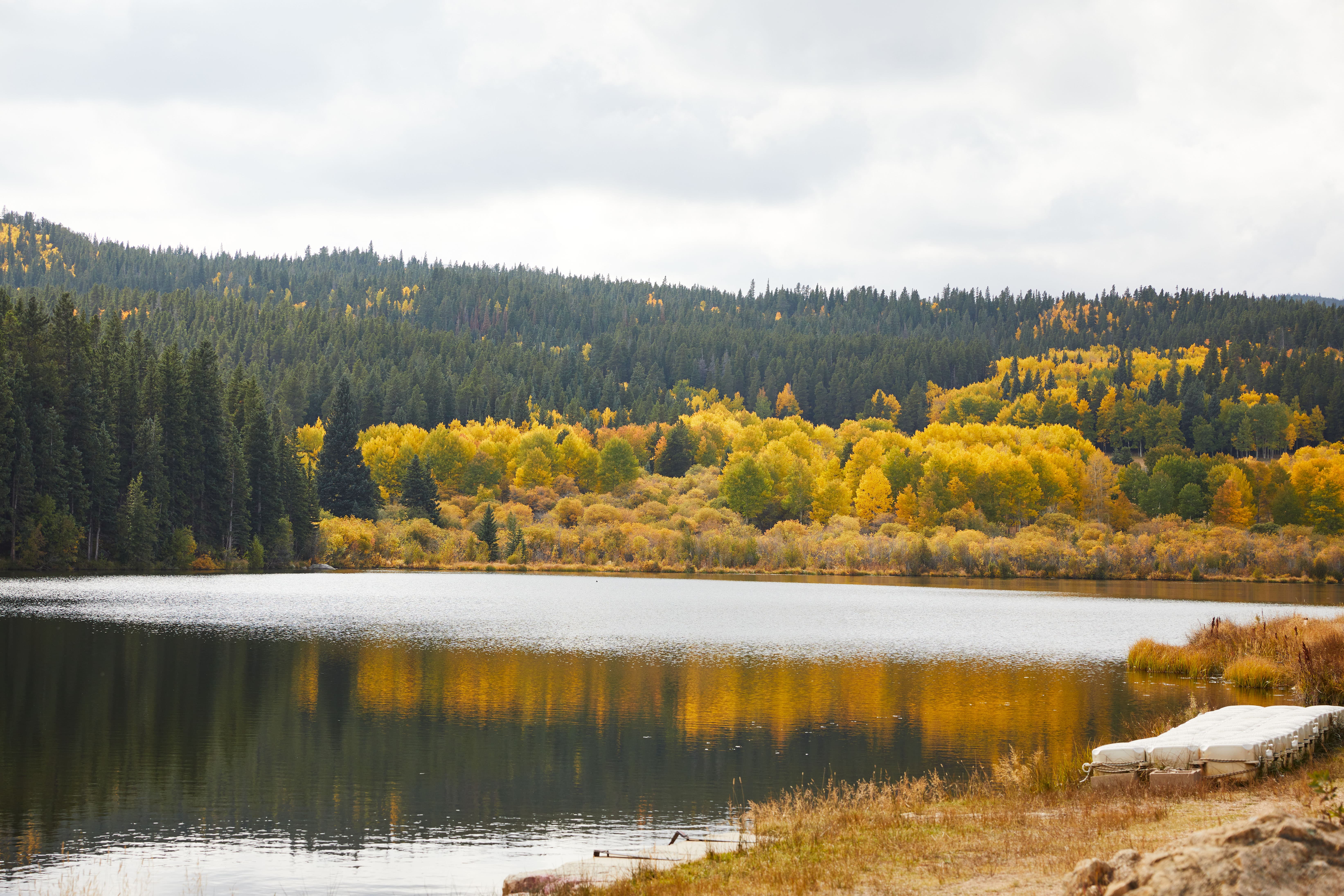 A lake in Denver, Colorado