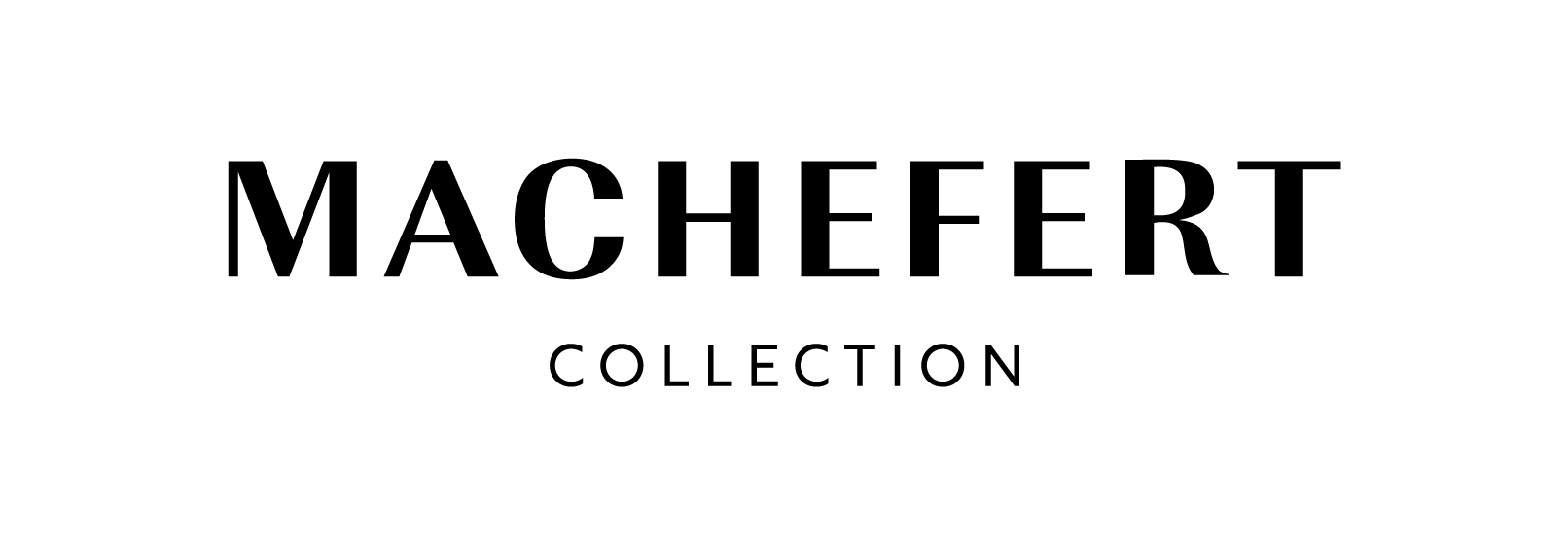Text logo reading 'MACHEFERT COLLECTION' in black capital letters on white background.