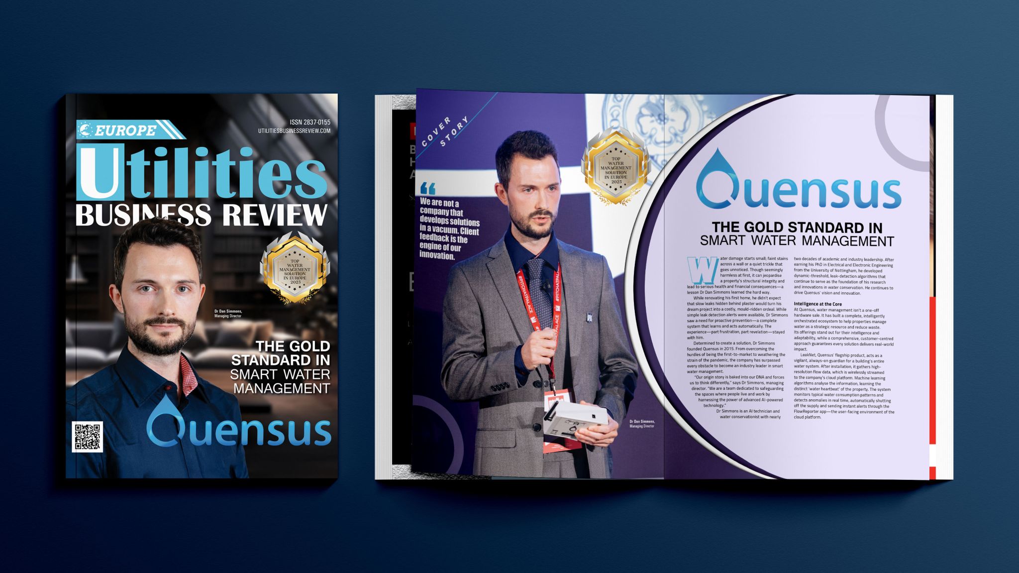 Quensus Named Top Water Management Solution in Europe 2025
