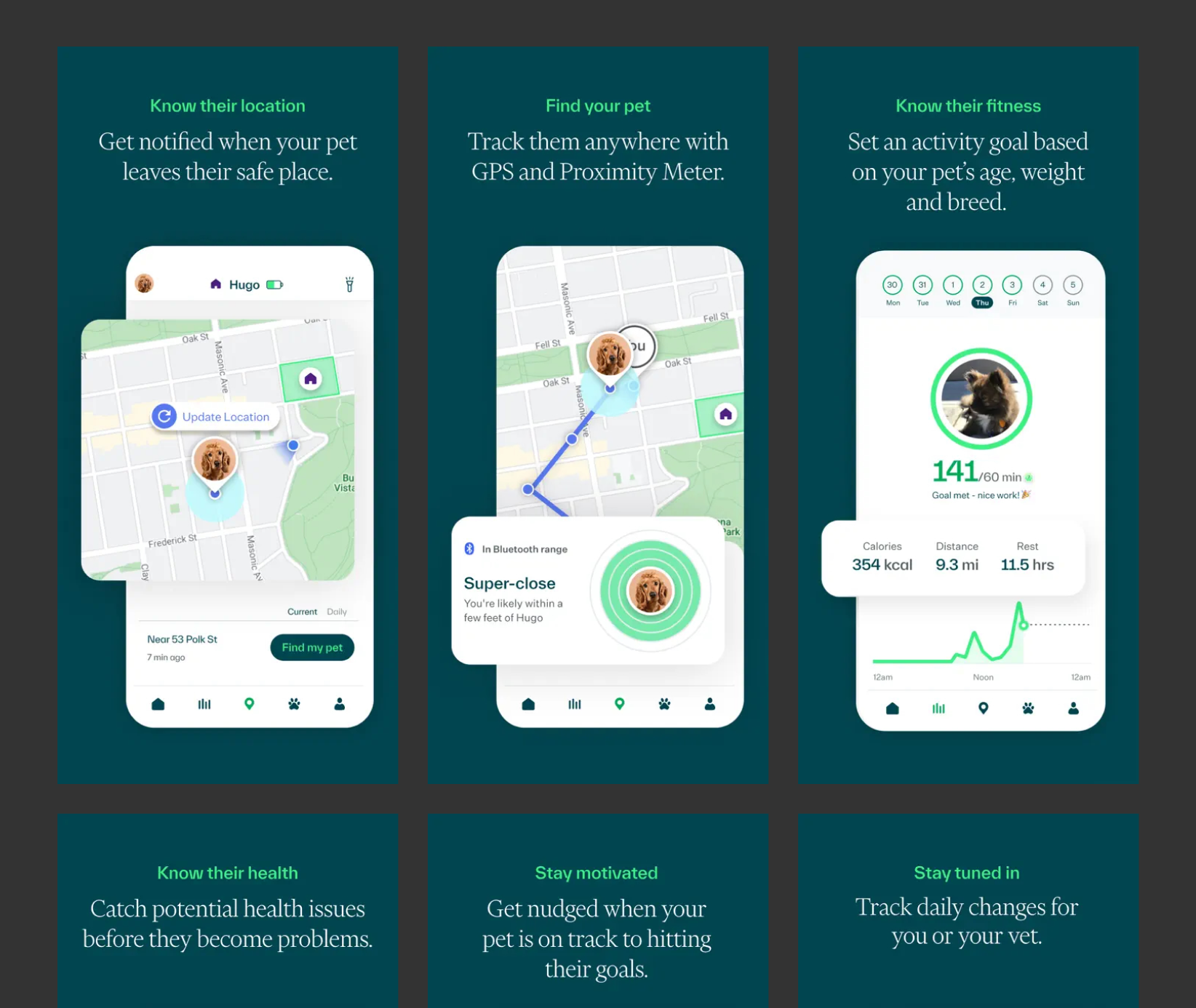 Whistle GPS Pet Tracker & Activity Monitor App Enhancement