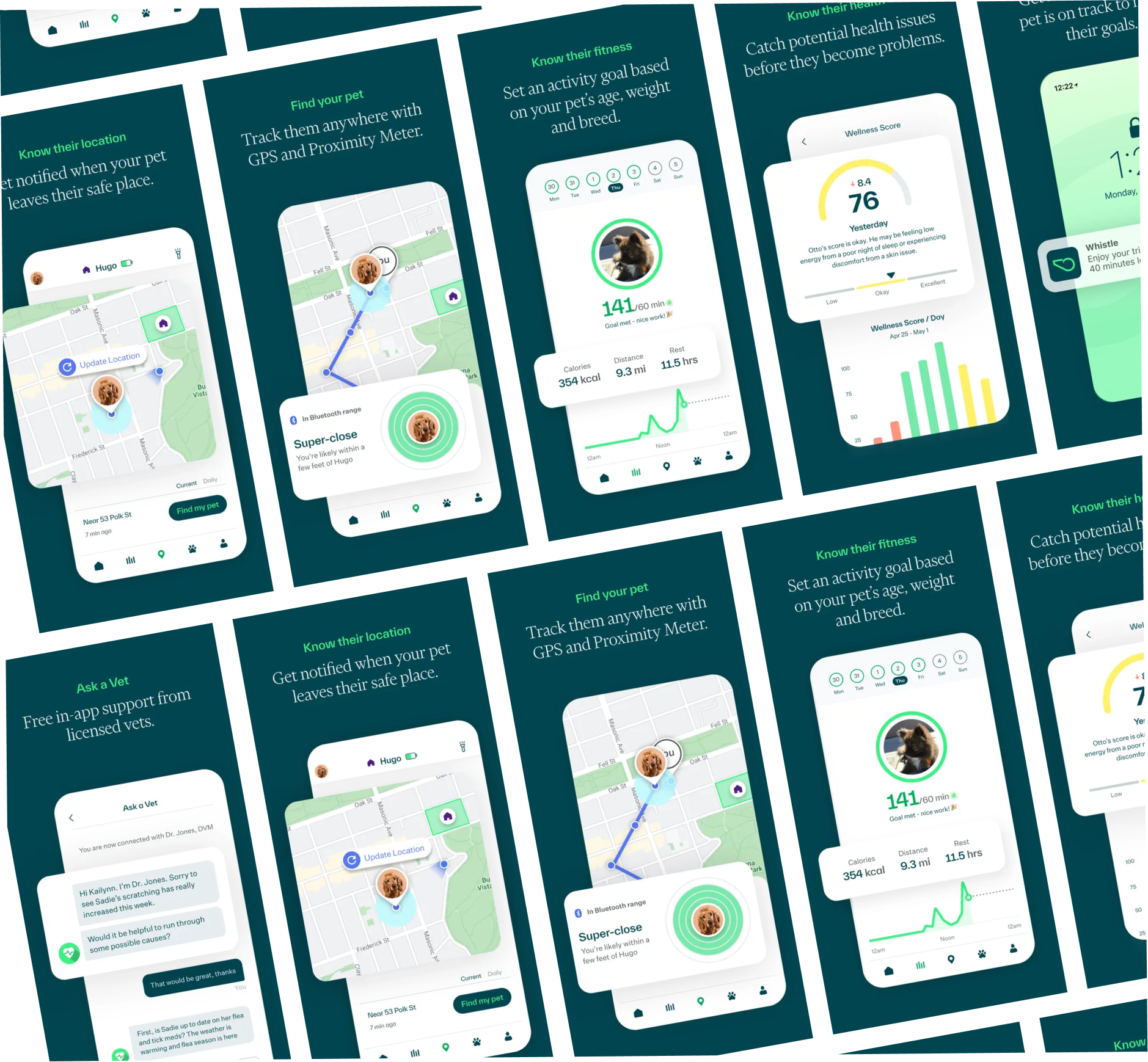 Whistle GPS Pet Tracker & Activity Monitor App Enhancement