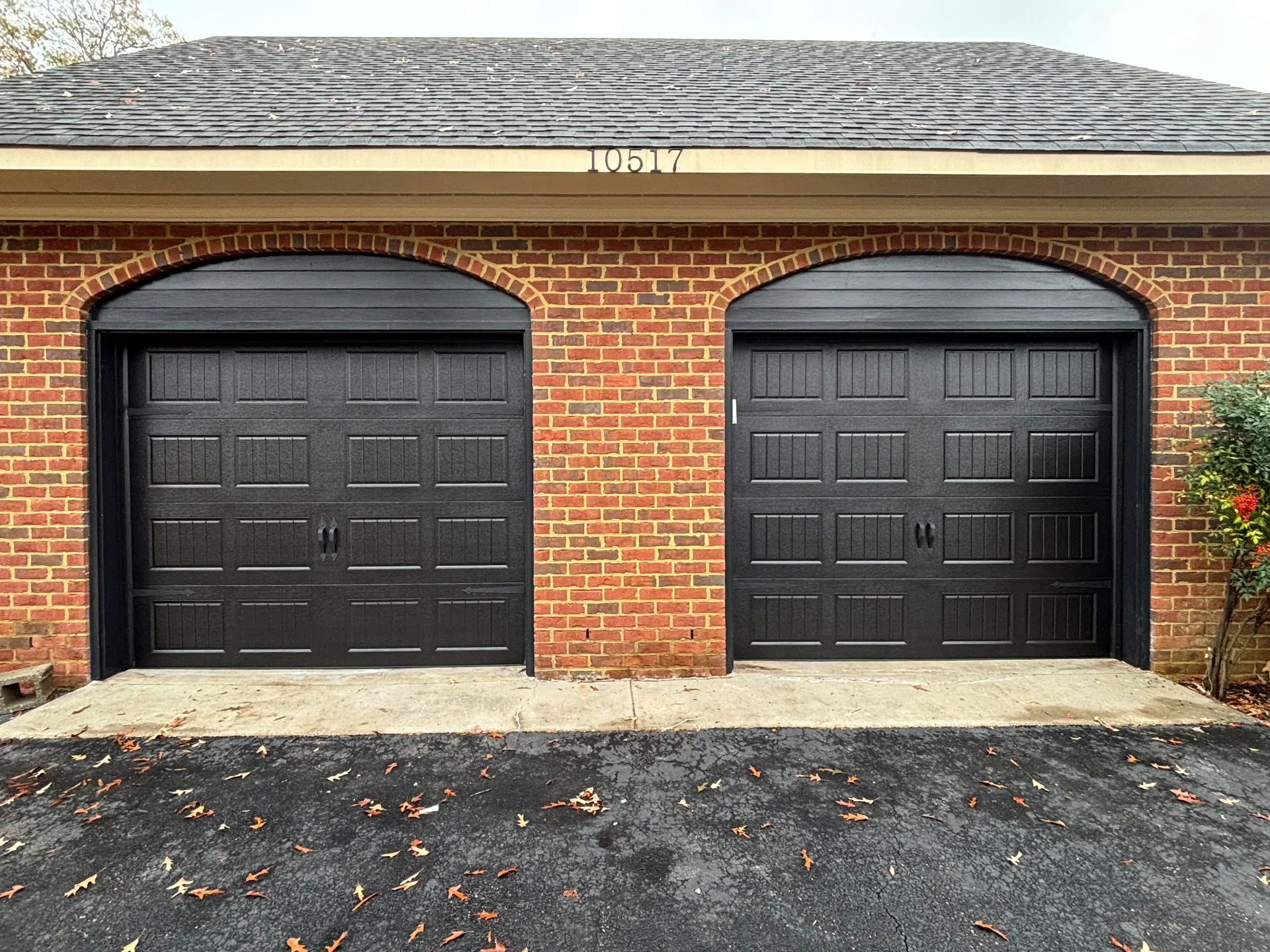 Black Residential Garage Doors