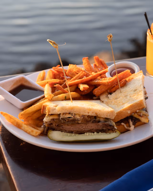 Shaved Prime Rib Sandwich