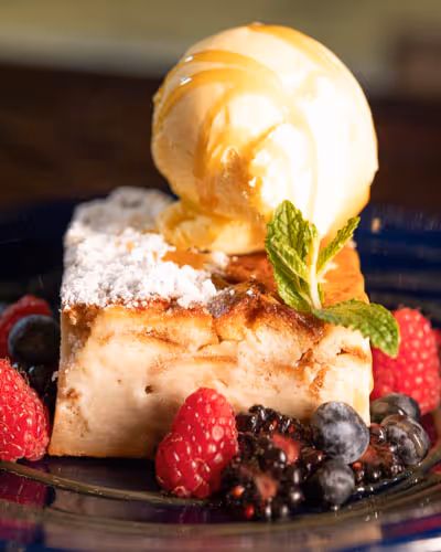 Boathouse Cognac Bread Pudding