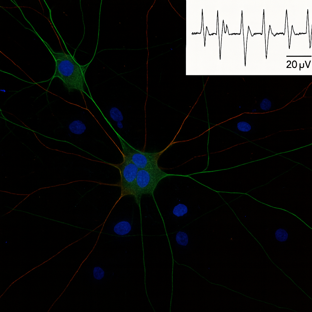 piPSC-Derived Motor Neurons Show Functional Electrophysiology: Sania Therapeutics x Dragon
